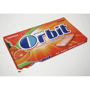Wrigley's Orbit Chewing Gum Sticker