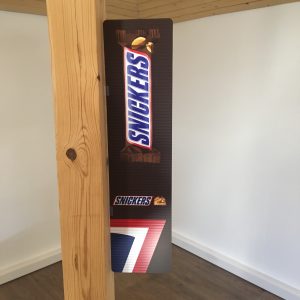 shelf stopper snickers